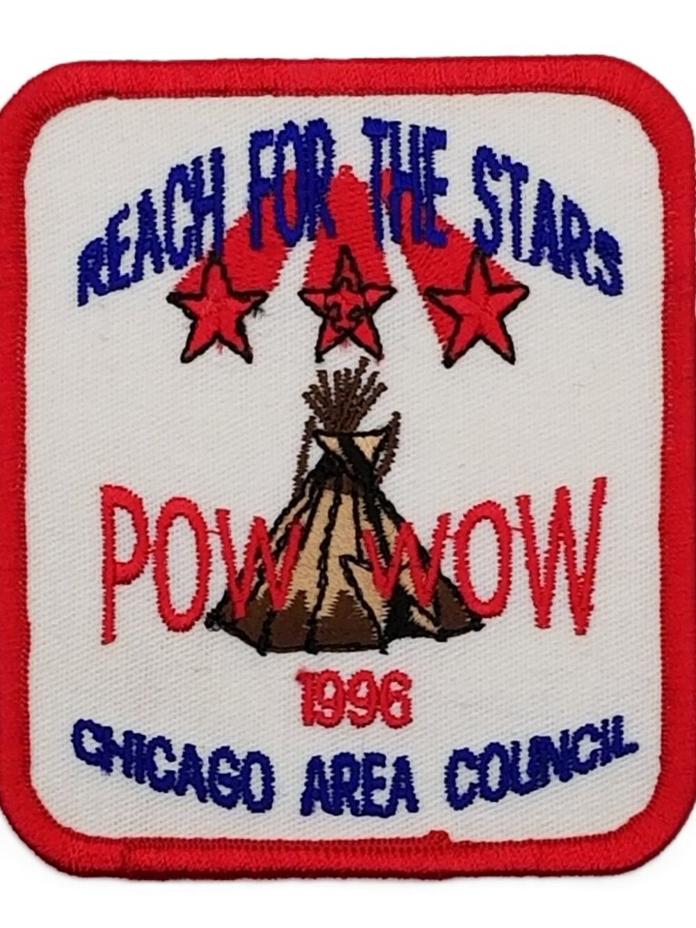 Vintage Boy Scout BSA Pow Wow Patch Chicago Area Council 1996 NOS